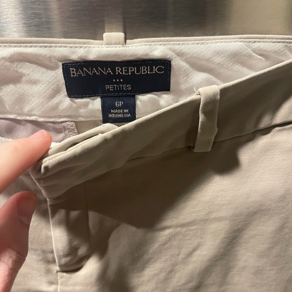 Banana republic Petites slacks great condition
